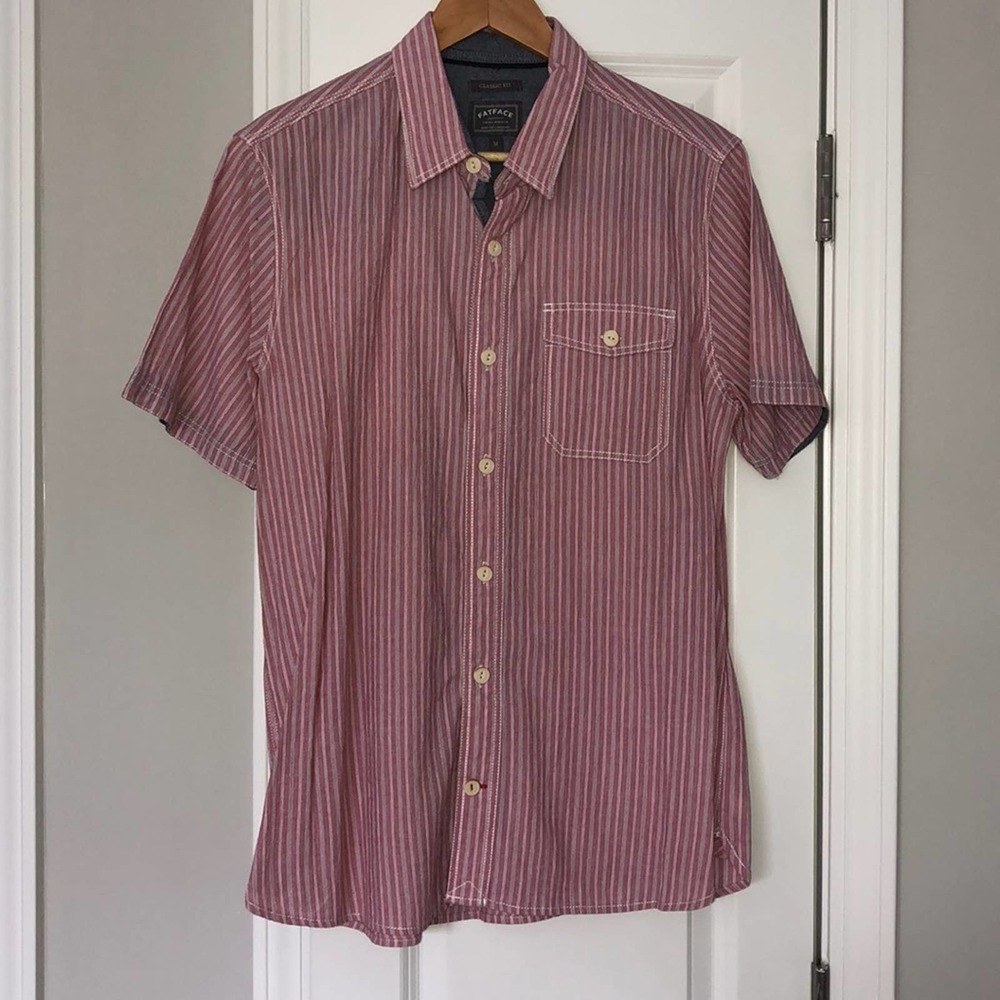 🌴  Fat Face Cotton shirt medium